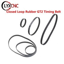 3D 프린터 벨트 폐쇄 루프 고무 GT2 타이밍 2GT-6 1220mm 110/200/280/300/400/610/852 폭 6mm UM2 Ultimaker 슬라이더, 122mm