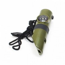 야외 레저용 7가지 다기능 서바이벌 나침판 호루라기 야전삽 군용나침반 미니나침반 차량용나침반 회중시계 생존용품 생존키트 나침반시계 심판휘슬 리조마