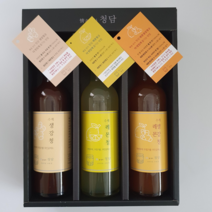 정을담아청담 수제청 선물세트 생강청 레몬청 레몬생강청 명절할인, (2구)생강청+레몬청, 휴일택배수령가능