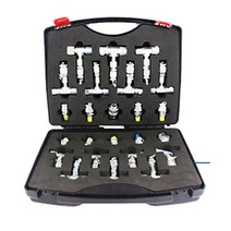 유압 측정 테스트기 테스터 측정기 굴삭기 압력 티 조인트 파일럿 테스트 분배 밸브 워킹, WHITE