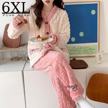 편안한잠옷 대형 빅사이즈 편안한잠옷 대형 빅사이즈 여성을위한 겨울 두꺼운 따뜻한 nightdress 플란넬 잠옷 긴 잠옷 가운 플러시 잠옷 홈 옷실크 신혼부부 넉넉한