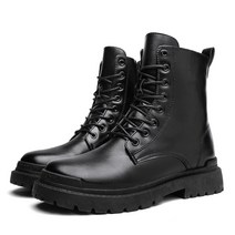 여성패딩슈즈 롱패딩부츠 레인 방수 방한 부츠 트렌드 남자 부츠 블랙 스니커즈 야외 패션 하이 탑 도매 펑크 신발 남성용 캐주얼 가죽 스트리트 스타일 앵클 부츠 남자