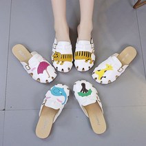 etc 1+1 슬리퍼 여성 플랫폼 발편한 푹신한 쿠션 로퍼 거실 미끄럼방지 실내화, 미키마우스