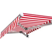 수동 어닝 현관 비가림 지붕 컨테이너 개폐식 썬가드, 벽 4m에 대해 2m 신축성 가능