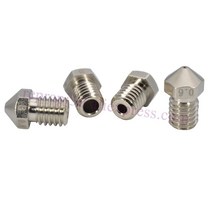 V6 도금 내마모성 황동 노즐 Olsson 블록 Ultimaker 2 + 확장 V6 Hotend Prusa i3 MK3 3D 프린터 용 4 개, 1.75mm