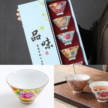 전통 다기 찻잔 6P세트(55ML) 다도세트 녹차다기