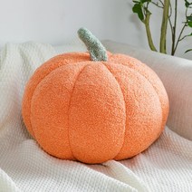 뽀글이 장난감 북유럽 소파 쿠션 호박 쿠션입니다, 28cm, 오렌지