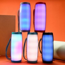 T3 야외스피커 LED 감성캠핑용품 라이트쇼 무드등 블루투스스피커 [루키]T&G 휴대용 파티, 레드