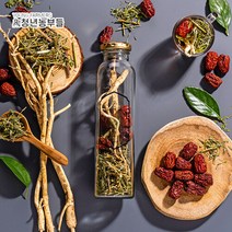 청년농부들 담금주키트 설렘담아 (야관문+대추+황기) 유리병 (300ml), 단품