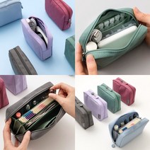 폭시샵 뱅크북 멀티 포켓 파우치 통장 지갑 케이스 미니 카드 화장품 소품 이어폰 케이블 보관