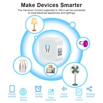 스마트홈 스마트전등스위치 Homekit 스위치 와이파이 모듈 알렉사 앨리스 구글 어시스턴트 인터럽터 IOS 안드로이드 라이트, 01 1 PCS, Android App