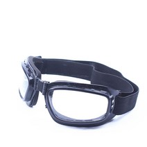 Makone 고글 작업용 눈보호 접이식 방진보호안경, 01 접이식 스펀지 클리어 시트 [ 스몰 사