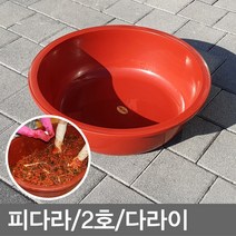 무/피다라_2호(61X18_적색)_원형, 1개