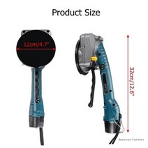 타일진동기 충전식 압착기 휴대용 바닥 타일 진동기 흡입 컵 600W 레벨링 도구 배터리 포함 세라믹, 2 battery US plug