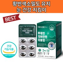 눈에 좋은 약 한달분 야맹증 눈피로 시력저하 영양제 루테인 지아잔틴