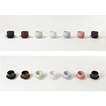 당신은 항상 옳음 모던 다기잔 잔받침 (차 꽃차 녹차 보이차), 화이트