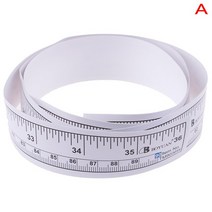 고주파실링기 자가 접착 측정 눈금자 스티커 90cm151cm 재봉틀 스티커용 줄자 비닐 1 개, [02] A