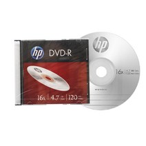hp DVD-R 1장 4.7GB 16배속 PP 케이스