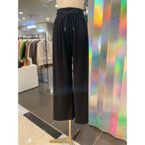 ab.f.z@ (AEW4HP38K) 스트링 골지 와이드팬츠