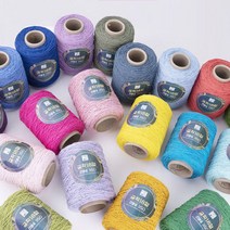 니트러브 공작표 순면 색사 18합 미니 350, 금사