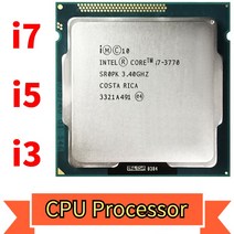 인텔 코어 i7 3770k 3.4GHz 8M 5.0GT/s LGA 1155 i5-2300 2500 K 3570 4430 4590 3470 3770 SR0PK CPU 데스크탑 프로세, [10] i3 4130
