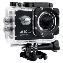 액션 카메라 웨어러블 카메라 4K 830만 화소식 충전식 수심 30m 방수 SD 카드 옥외 녹화 SD 카드 녹화 덮어쓰기 음성 녹음 공사 불필요 슈퍼 하이비젼 헬멧 흡반 광각 설치 세트 바다 낚시 오토바이 액세서리 마운트 드라이브 레코딩