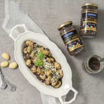 샌티니 트러플 소스 180g [트러플 3% 함유] 송로버섯 소스