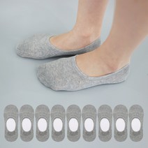 싹스윕 여성 구멍나지 않는 앞코이중 페이크삭스 양말 10켤레