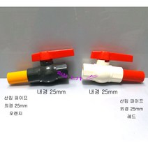 (신제품) (다크그레이) LESSO 볼밸브 슬립(소켓) 타입 (내경 50mm 40mm 32mm 25mm 20mm) 산킹 파이프 규격