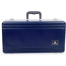 크로스rock 직사각형 블루 ABS 몰드 하드 쉘 트럼펫 케이스 패딩 스트랩 포함 (CRA861TRBL), Blue