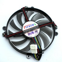 [해외] Manli Gallardo GTX1070 GTX1070TI GTX1080 그래픽 비디오 카드 냉각 팬 FD7010H12D DC12V 0.35A 용 원본, 1 Green