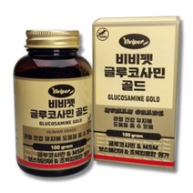 강이지 관절영양제 슬개골영양제 비비펫 글루코사민 골드 100g, 1박스
