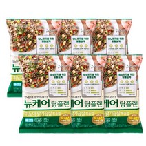 대상웰라이프 뉴케어 당플랜 퀴노아 닭가슴살 볶음밥 325g x 6팩, 단품, 단품