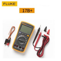 FLUKE 15B + 17B + 디지털 멀티 미터 AC/DC 전압 전류 커패시턴스 옴 온도 테스터 자동/수동 범위 측정, 플루크 17b 플러스