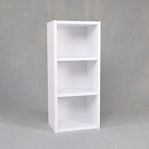 아레다 2단3단4단 공간박스 책장 큐브 칼라 박스 400 600, 400 사이즈 3단/화이트
