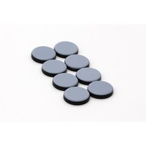 이지슬라이드 가구슬라이딩패드 층간소음방지 식탁의자다리패드 의자양말 의자발커버 (9종), 1. 원형 EZ-20 (8개입)