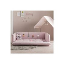 쁘띠베이비 토이 알로스케어 핑크 범퍼침대 XL, 스마트프레임(그레이)/탑커버(알로스케어핑크)