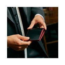 [베노베로] 호스코드 코도반 말가죽 미니 중지갑 Mini Wallet 6cc black (BIG1ACP1101K1)