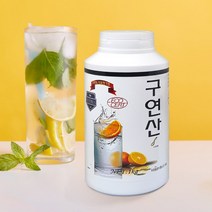 오스트리아산 무수 식용 구연산 유기농 원료 제품, 1kg 1개