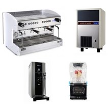 카페 창업 4종 패키지 C-1 (씨메 CO-03 + 카이저 제빙기 IMK-3051 + 나이스 듀얼 핫워터 + 펠리체 블렌더 Q2)
