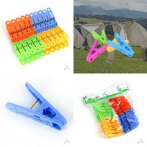 컬러 빨래집게 20P 세탁물집게 아기빨래집게