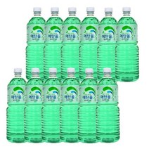 샤인 식물성 에탄올 워셔액, 1.8L, 8개