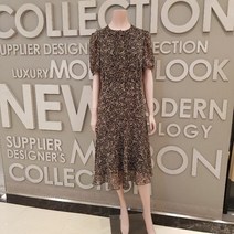 BCBG NC13 여름 잔꽃 플라워 쉬폰 원피스 B2C7O661