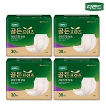 디펜드 골든프렌즈 라운드형 보송 30매x4팩(120매) 성인용기저귀