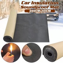 1roll 200cmx50cm 10mm6mm3mm 자동차 방음 데드닝 자동차 트럭 소음 방지 방음 면 열 폐쇄 셀 폼, 10mm, 협력사