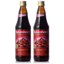 라벤호스트 100% 크랜베리 착즙 원액 700ml 2병 주스