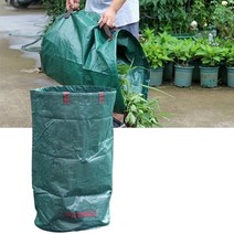 분리수거마대 정원용 방수 낙엽 제초 잔디 농사 바구니 마대, 500L  (정원059)