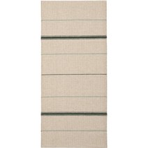 브리타스웨덴 러그 80x150cm trapeze 에메랄드 크림 그린