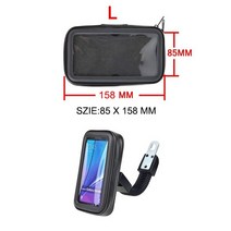 배달대행거치대 핸드폰 자전거 자석 방수 오토바이 전화 홀더 bike mobile support bag for samsung note 10 plus s9 s8 gps cell, 스타일2l