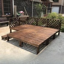 앵글 평상 마당 테라스 정원 가족 여름철 테이블 길이 100cm, 1㎡, 길이 100x폭 30x높이 9cm